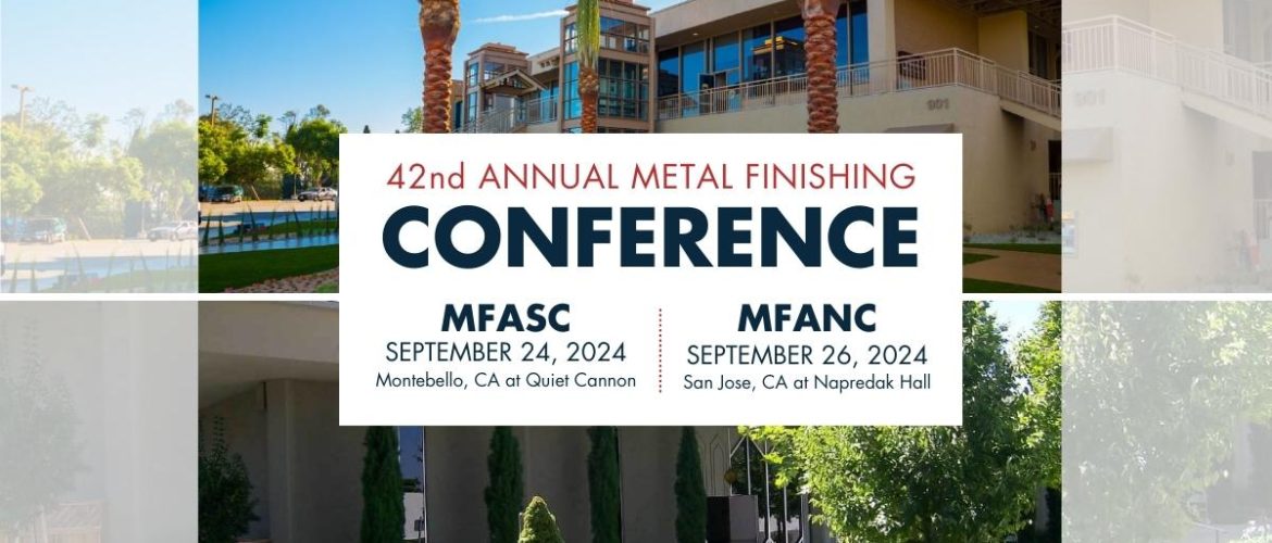 2024 MFACA - METAL FINISHING CONFERENCE BANNER
