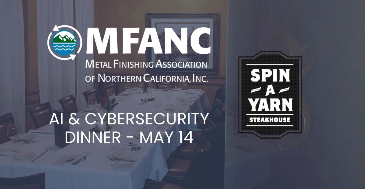MFANC AI & Cybersecurity Dinner – May 14