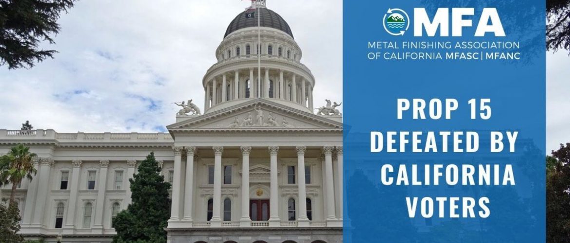 MFACA Prop 15 News Update